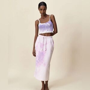 ZARA TIE DYE SKIRT